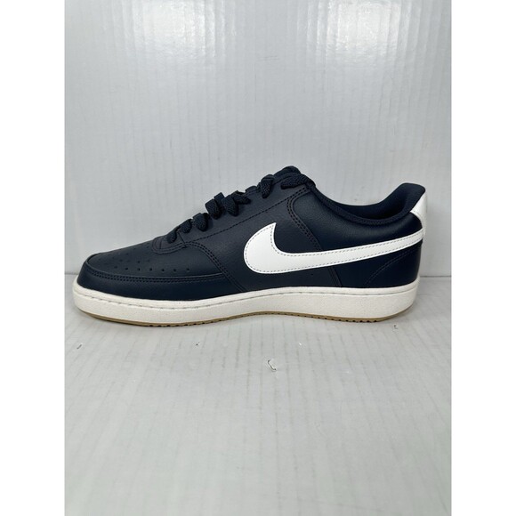 Nike Court Vision Lo Shoes Mens Size 9 Blue Obsidian White Sneakers FZ5547-400 main image 5